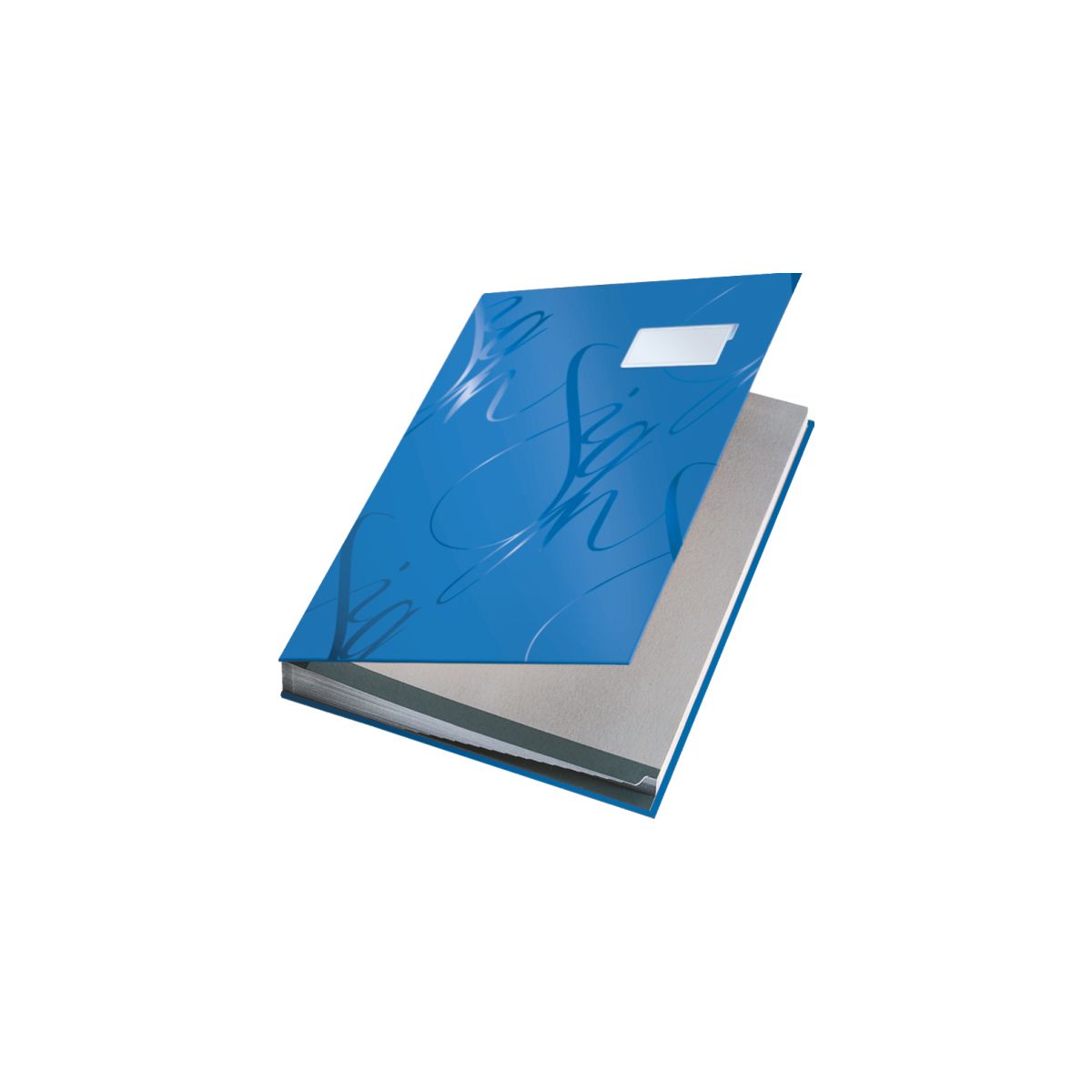 Teczka do podpisu KSIĄŻKA NA DOKUMENTY DO PODPISU A4+ niebieska 18k. karton Leitz (57450035)