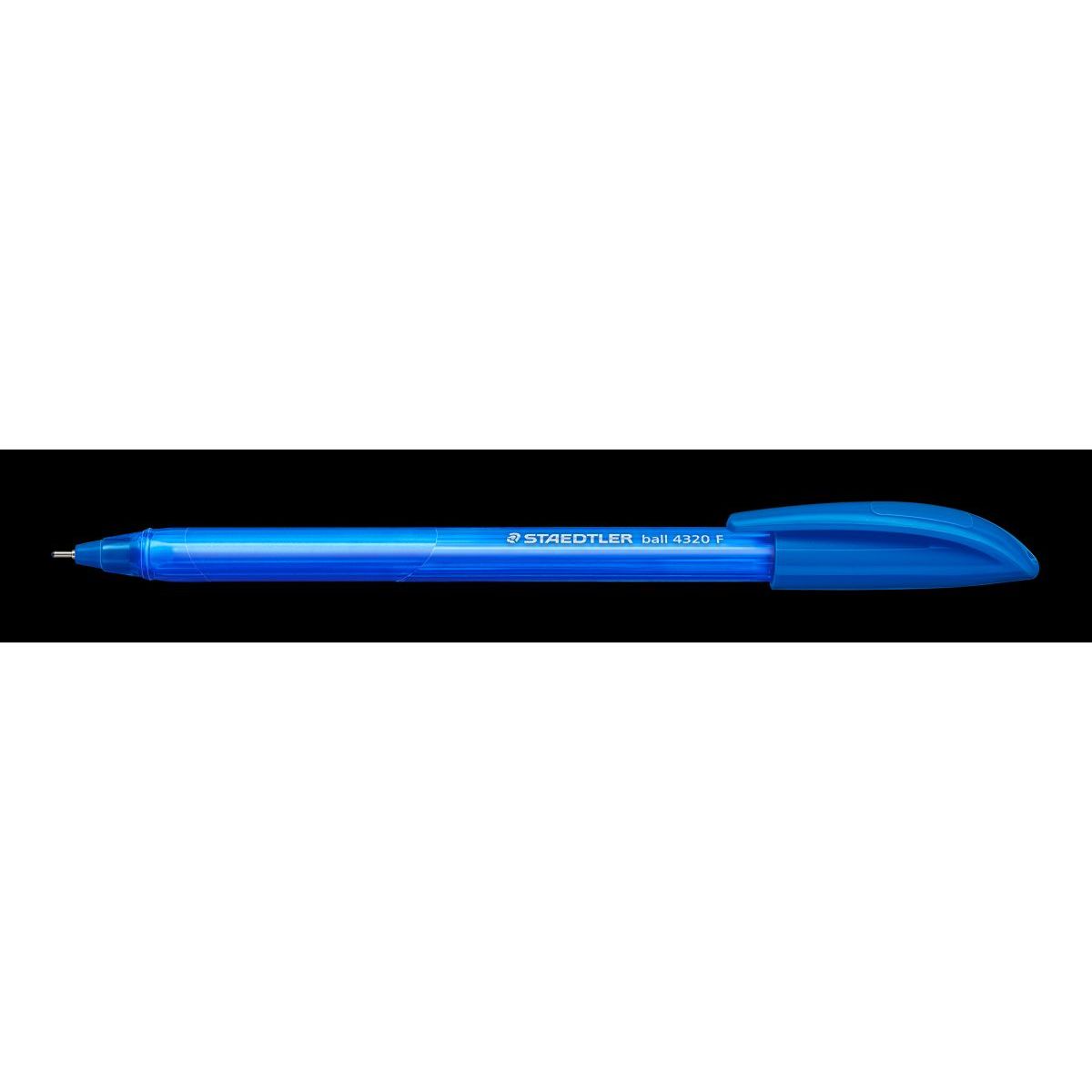 Długopis Staedtler trójkątny 4320 F niebieski 0,7mm (S 4320 F-3)
