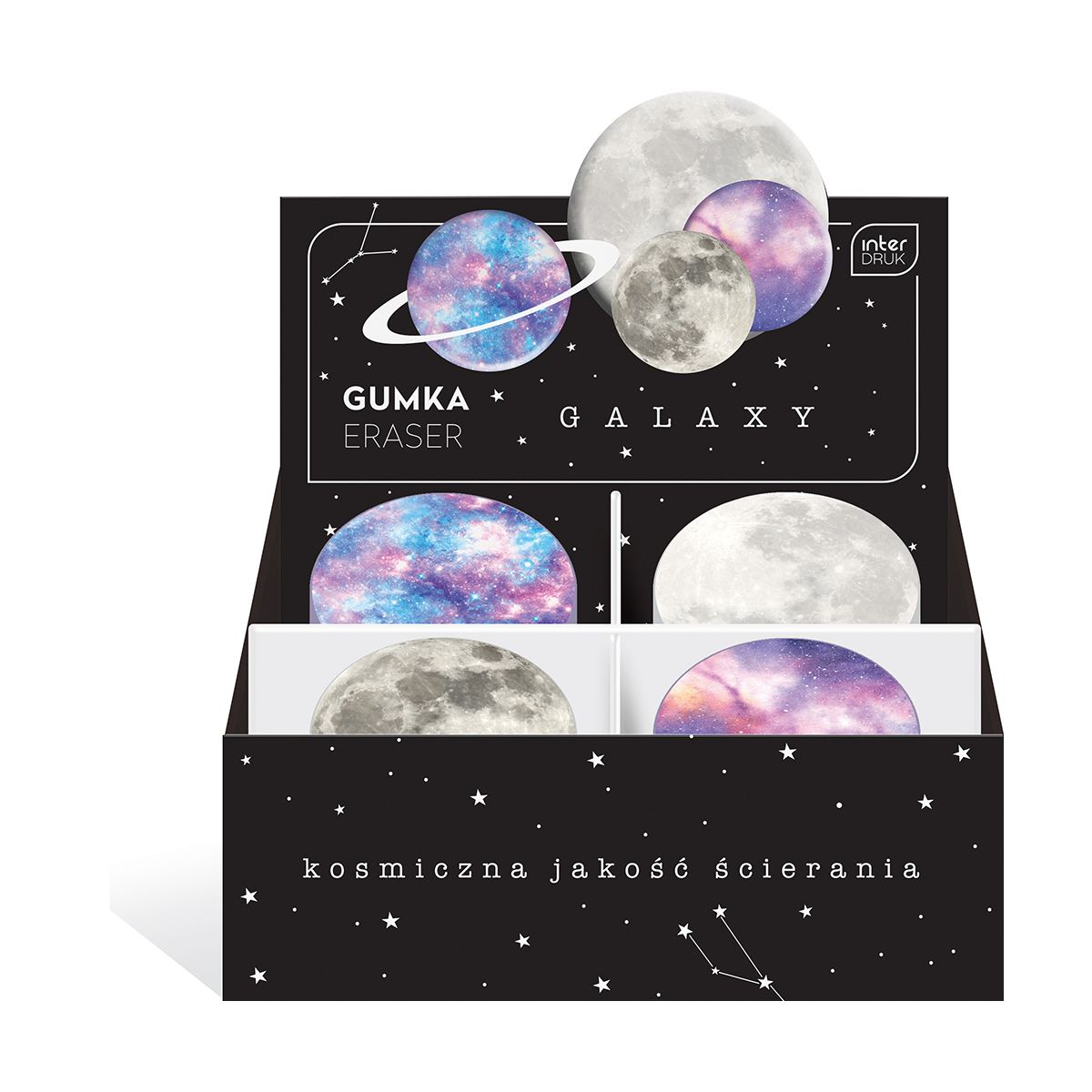 Gumka do mazania Interdruk GALAXY (IGUMKAGALAXY)