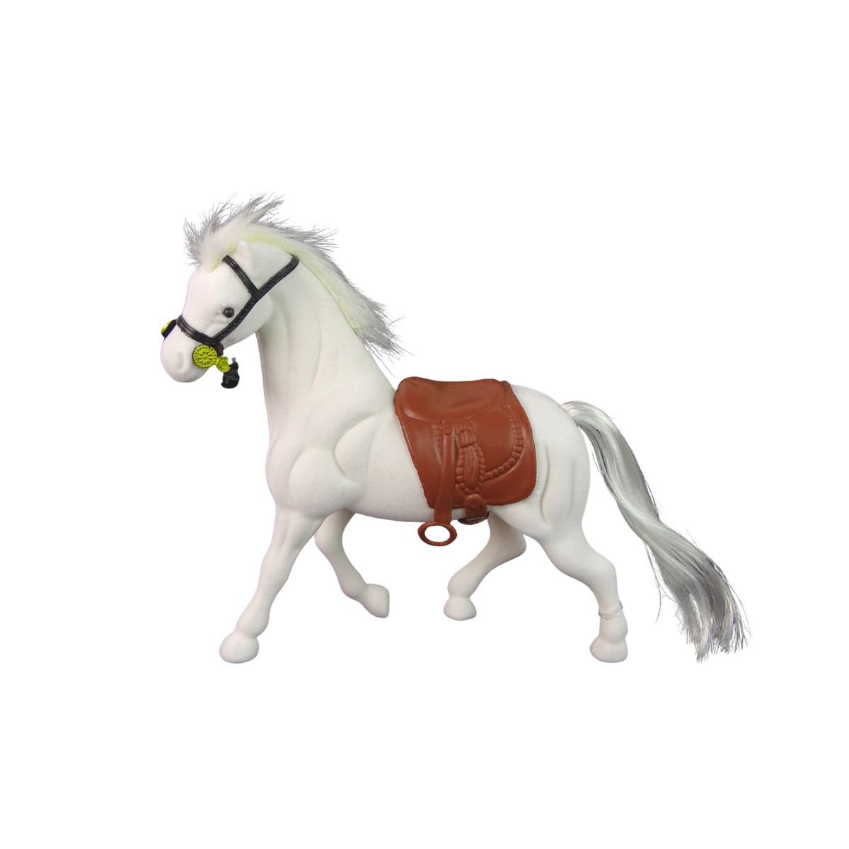 Figurka Lean koń biały 17cm (13375)