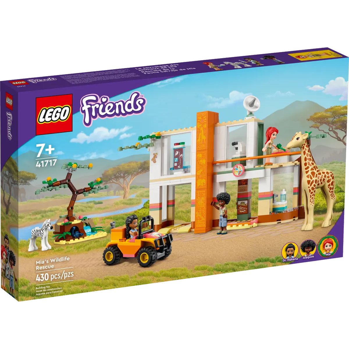Klocki konstrukcyjne Lego Friernds Mia ratowniczka dzikich zwierząt (41717)