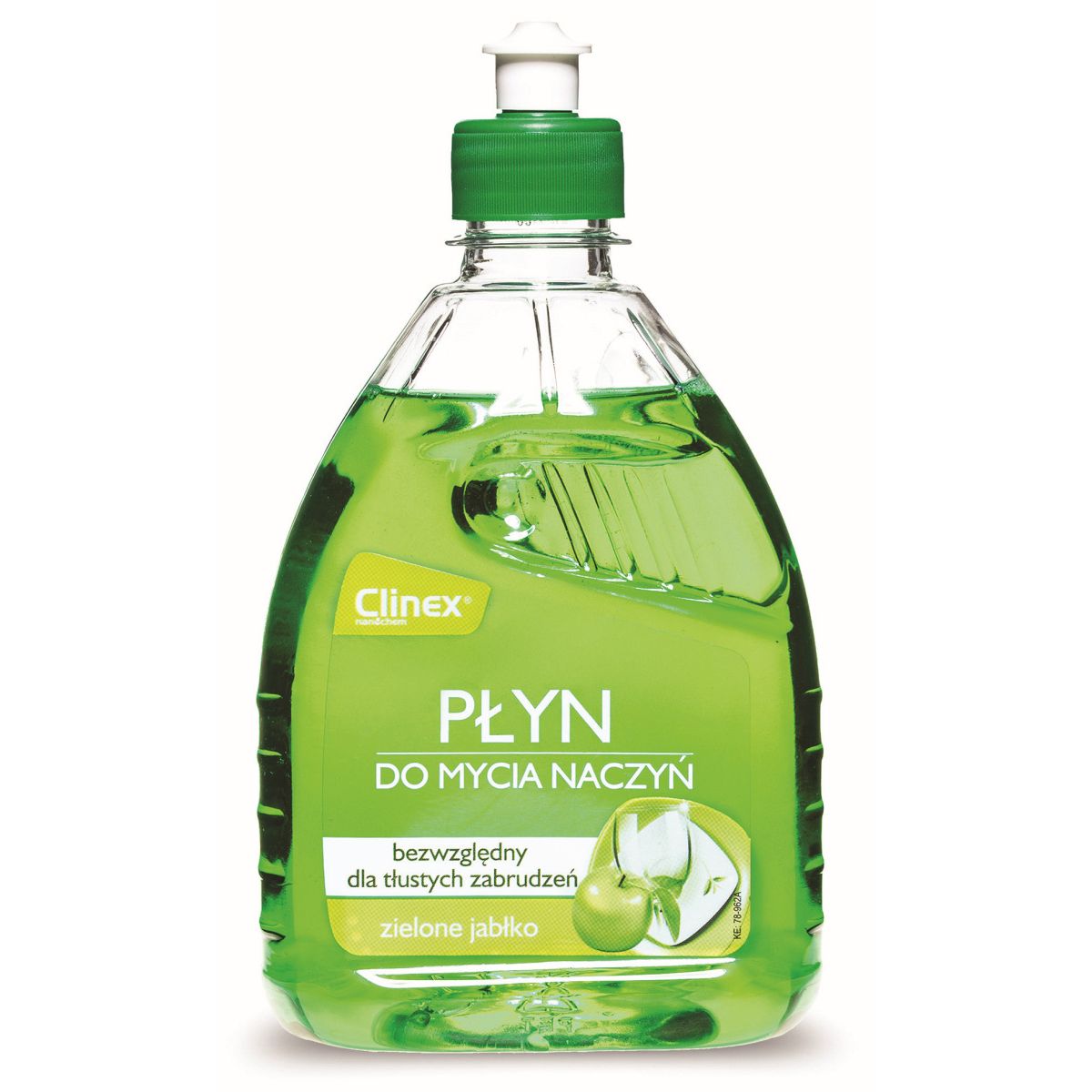 Płyn do mycia naczyń Clinex zielone jabłko 500 ml (CL77719)