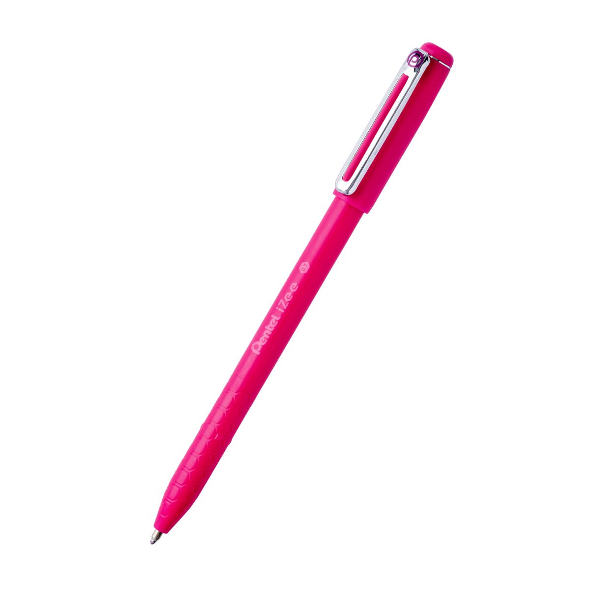 Długopis olejowy Pentel iZee różowy 0,26mm (BX457-P)