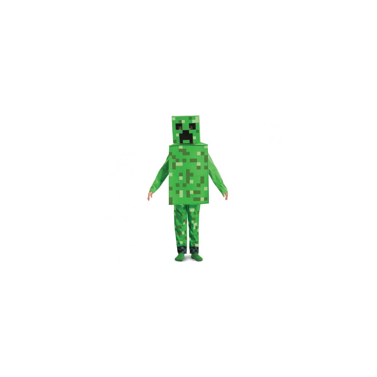 Kostium Creeper Fancy - Minecraft (licencja), rozm. M (7-8 lat) Godan (115779K)