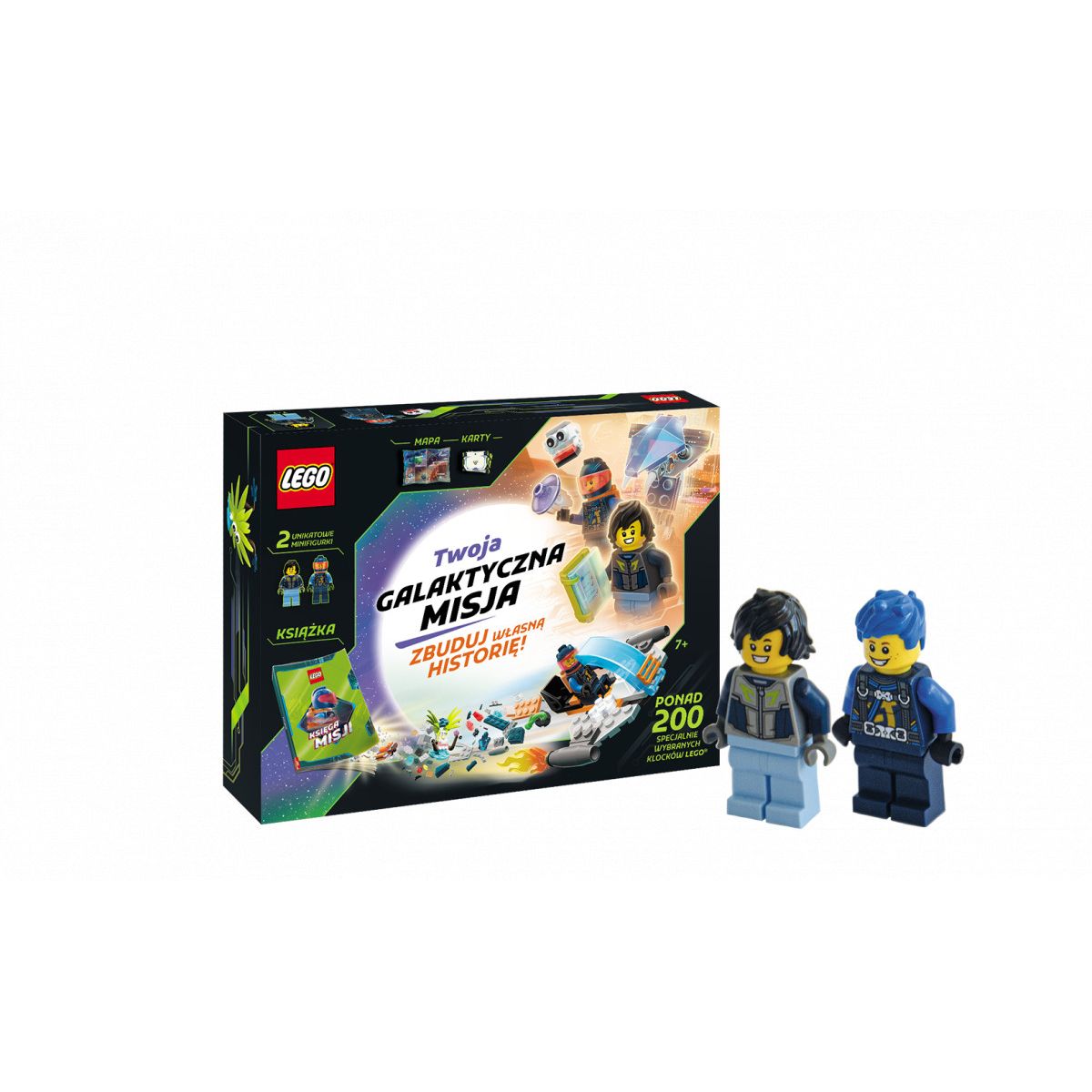 Książka dla dzieci LEGO®. Twoja galaktyczna misja. Zbuduj własną historię! Ameet (CPS6601)