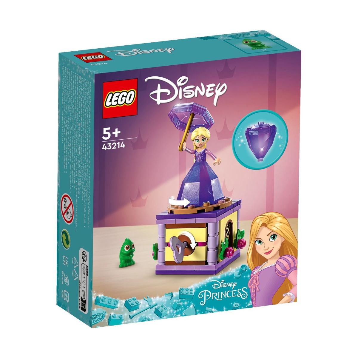 Klocki konstrukcyjne Lego Disney Princess wirująca Roszpunka (43214)