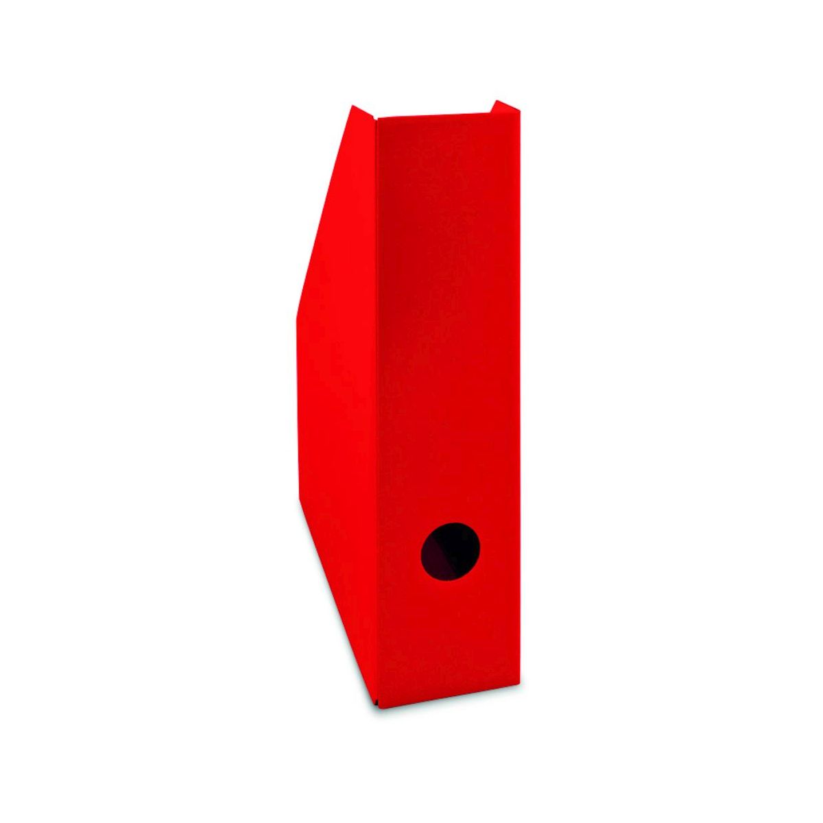 Pojemnik na dokumenty pionowy CZERWONY A4 czerwony karton [mm:] 220x300 Bantex (100552128)