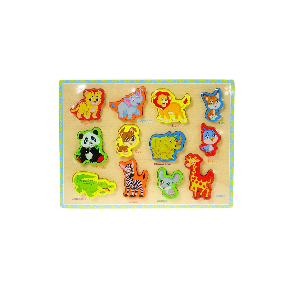 Układanka Adar puzzle, drewniane, zwierzęta (570429)