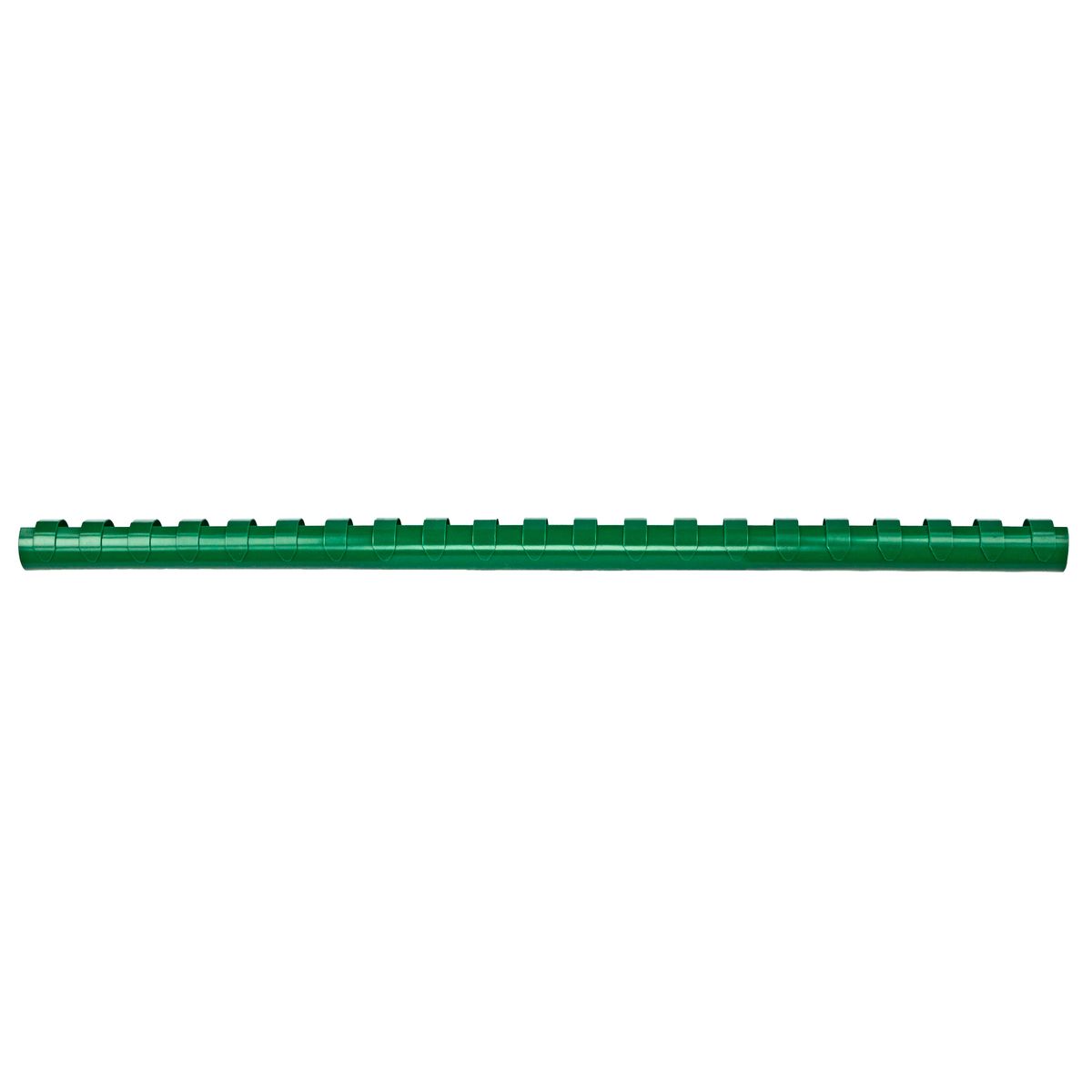 Grzbiety do bindowania A4 zielony plastik śr. 14mm Titanum