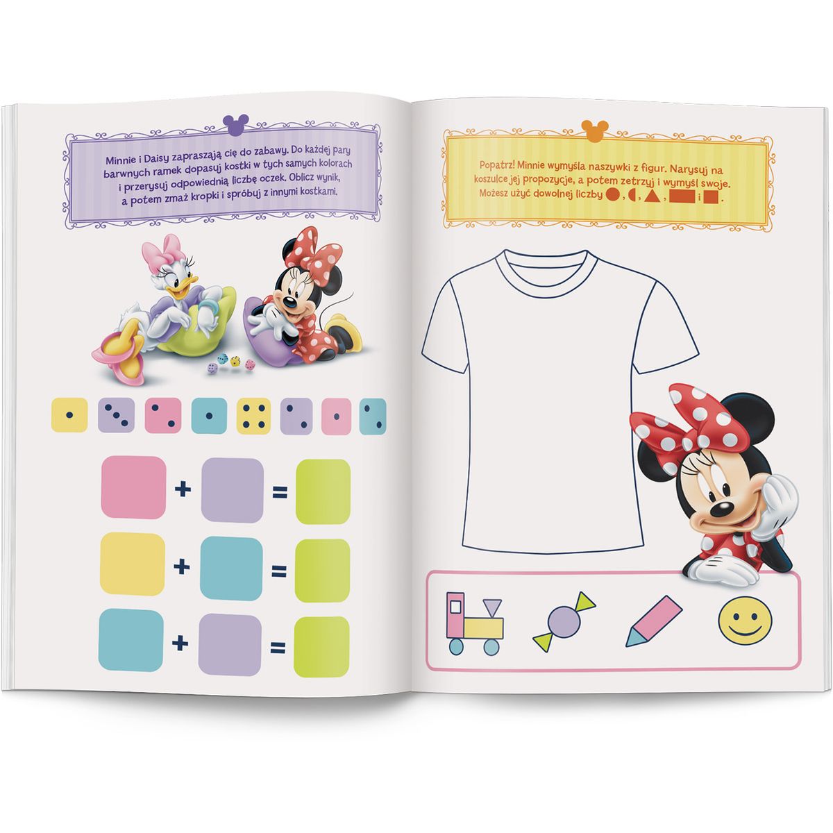 Książka dla dzieci Disney Uczy. Minnie. Zadania do zmazywania Ameet