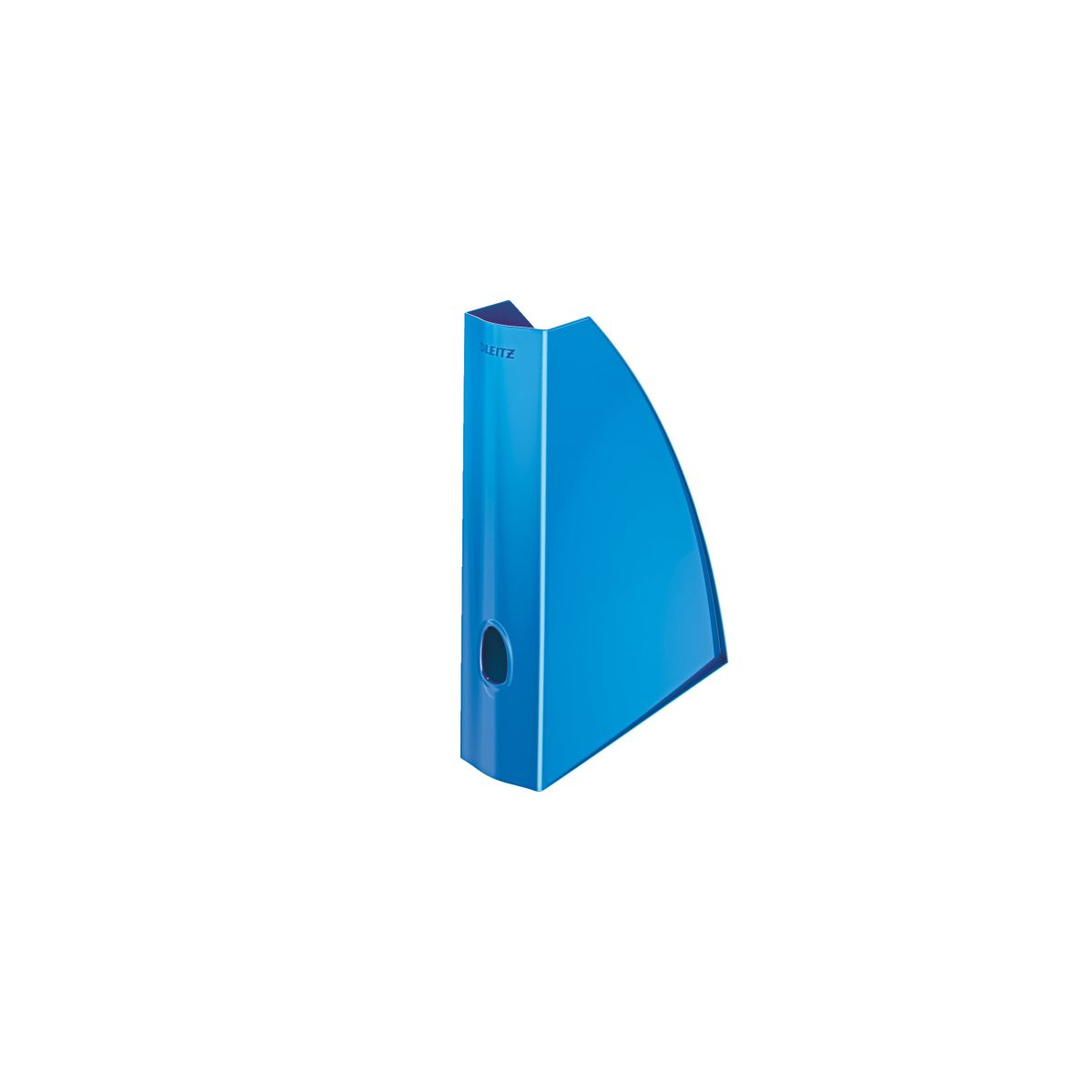 Pojemnik na dokumenty pionowy Wow A4 niebieski polistyren PS [mm:] 75x312x 258 Leitz (52771036)