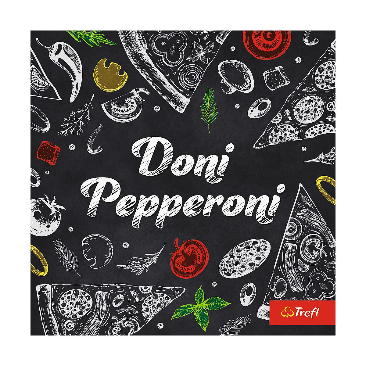Gra pamięciowa Trefl Doni Pepperoni GRA Doni Pepperoni (02442)
