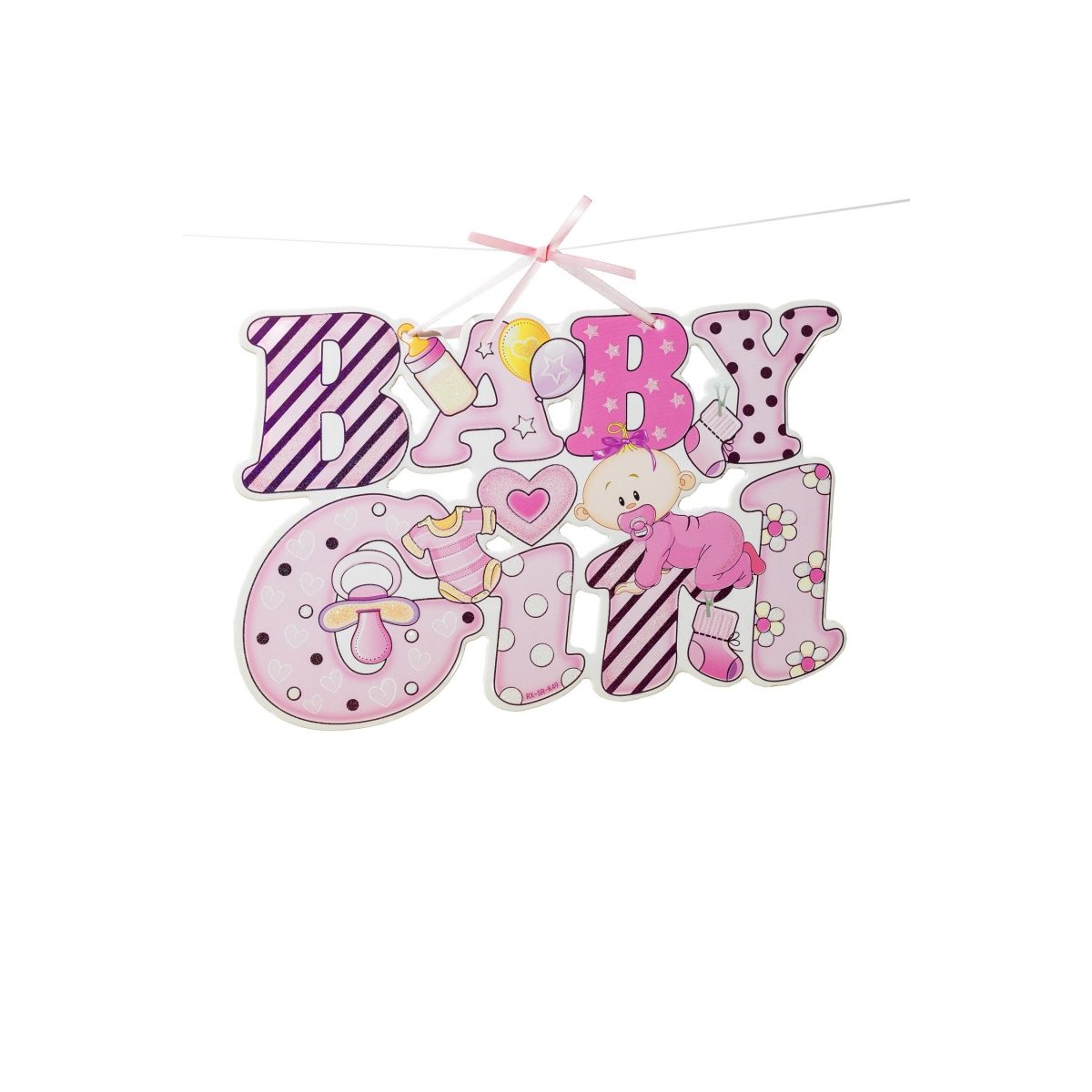 Dekoracja Go Party baby girl (BB-444)