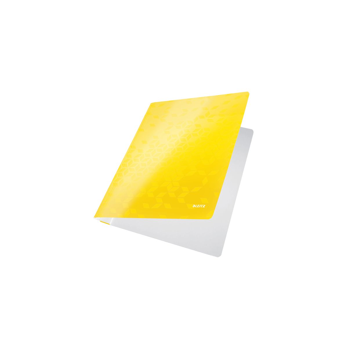 Skoroszyt WOW A4 żółty karton Leitz (30010016)