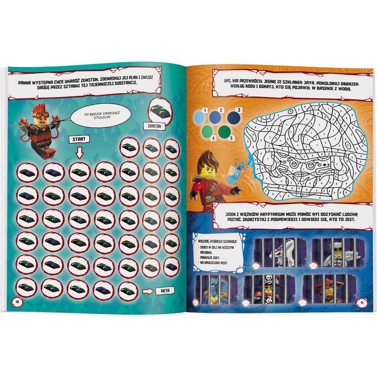 Książka dla dzieci LEGO® NINJAGO®. Styl dla Ninja Ameet (LNC6724)