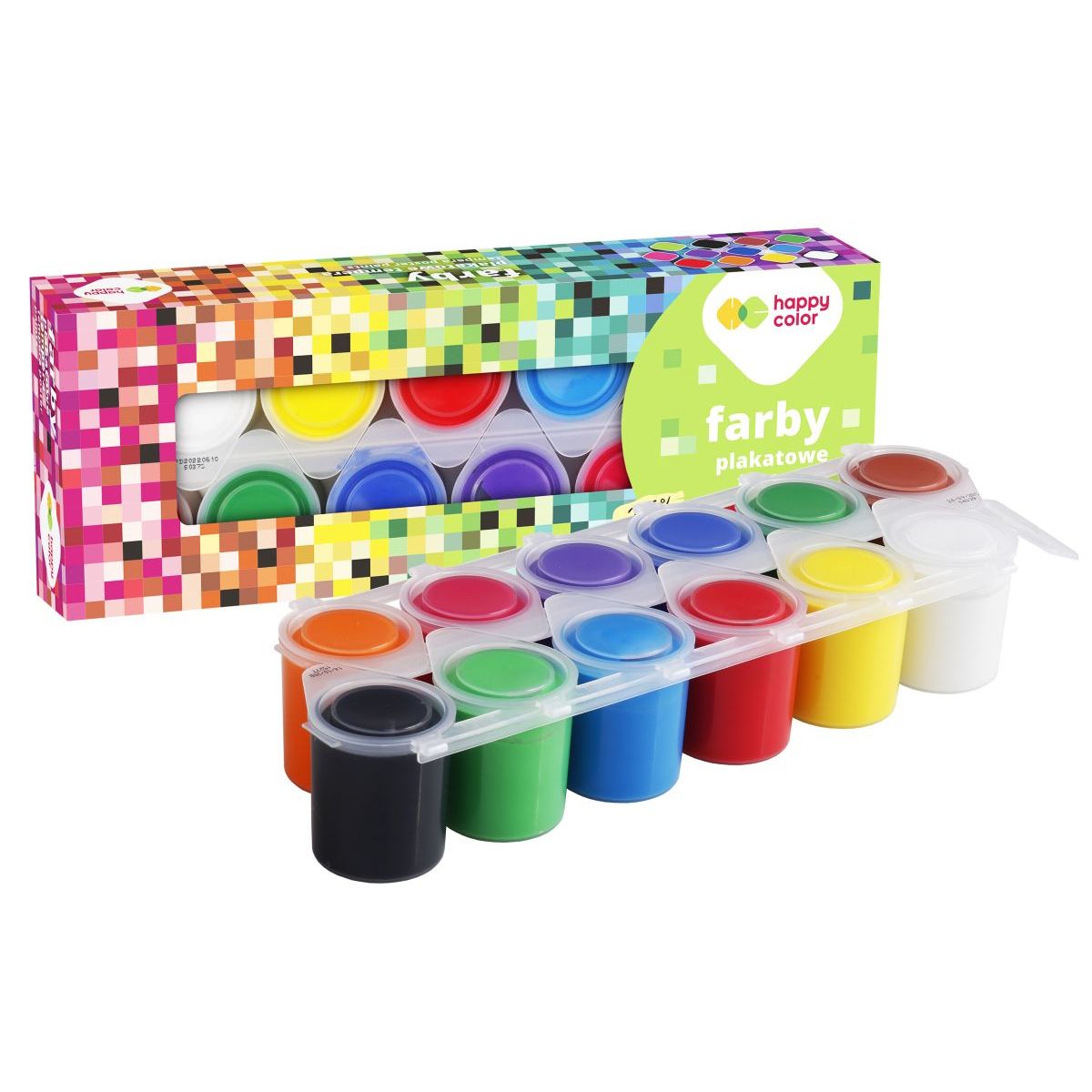 Farba tempera HAPPY COLOR (HA 3310 0025-PI12)