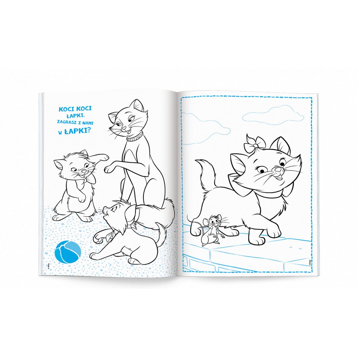 Książka dla dzieci Disney. 100 zwierzaków do kolorowania Ameet