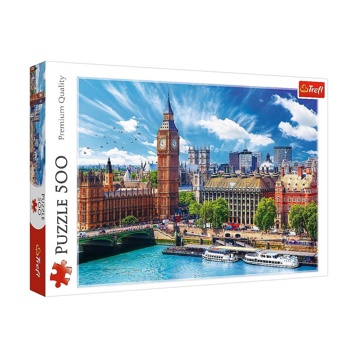 Puzzle Trefl Słoneczny Londyn 500 500 el. (37329)
