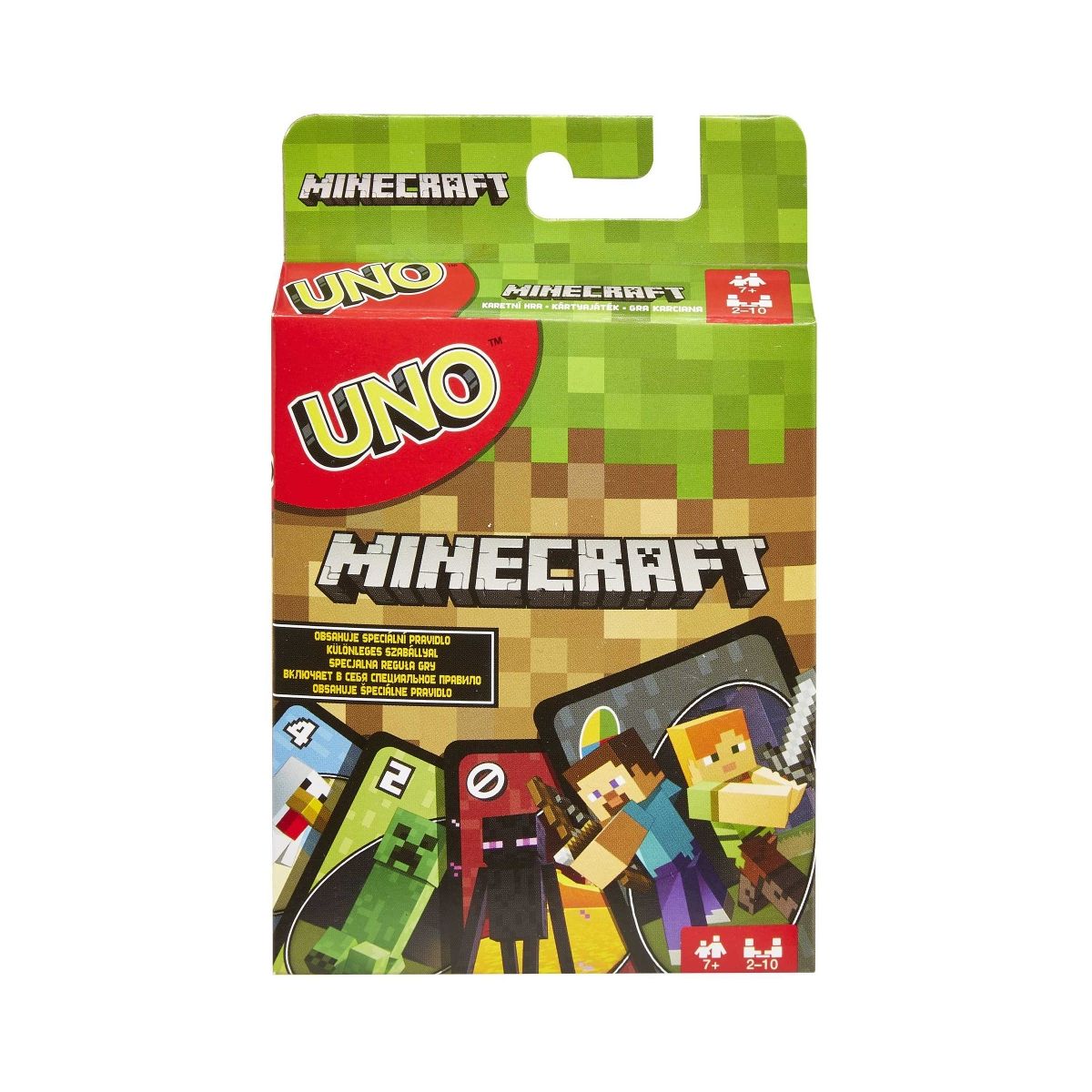 Gra karciana Mattel Minecraft Uno Junior (FPD61)