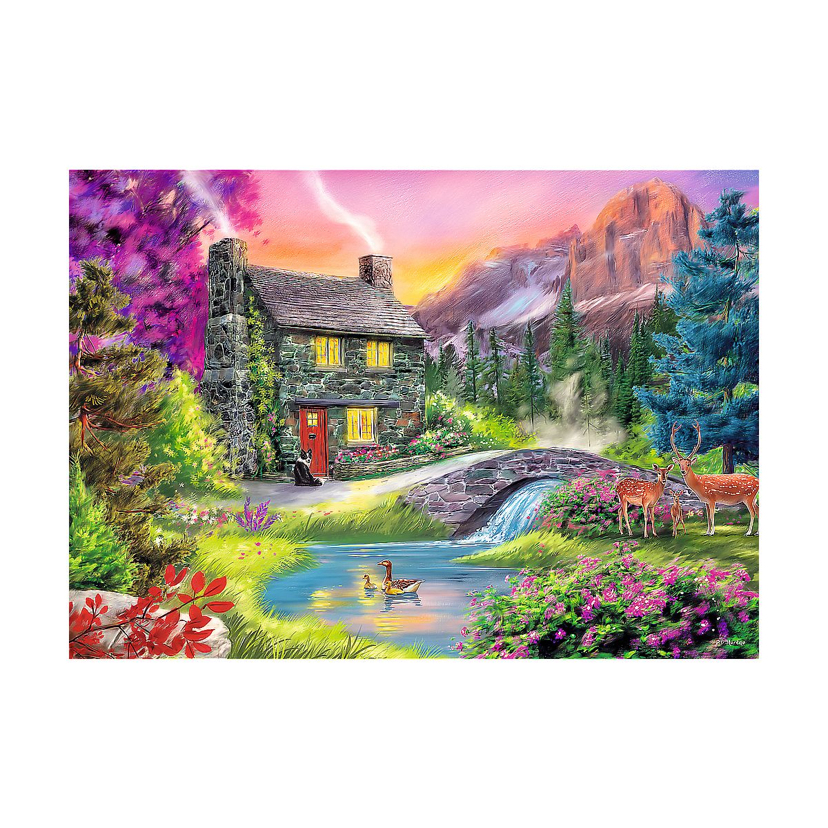 Puzzle Trefl Górska sielanka 500 500 el. (37325)