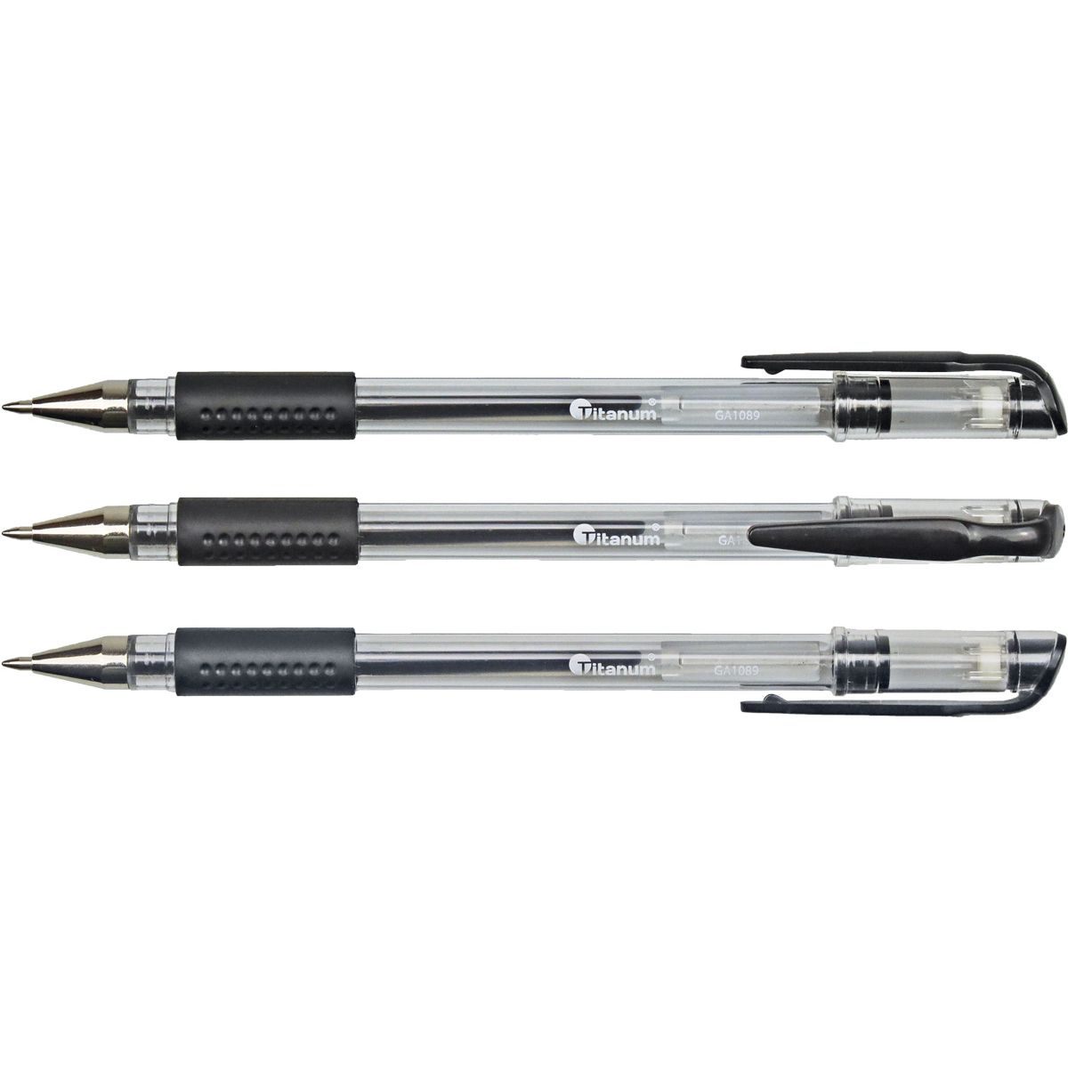 Długopis GA1030 Titanum czarny 0,7mm (GA108900-AC)