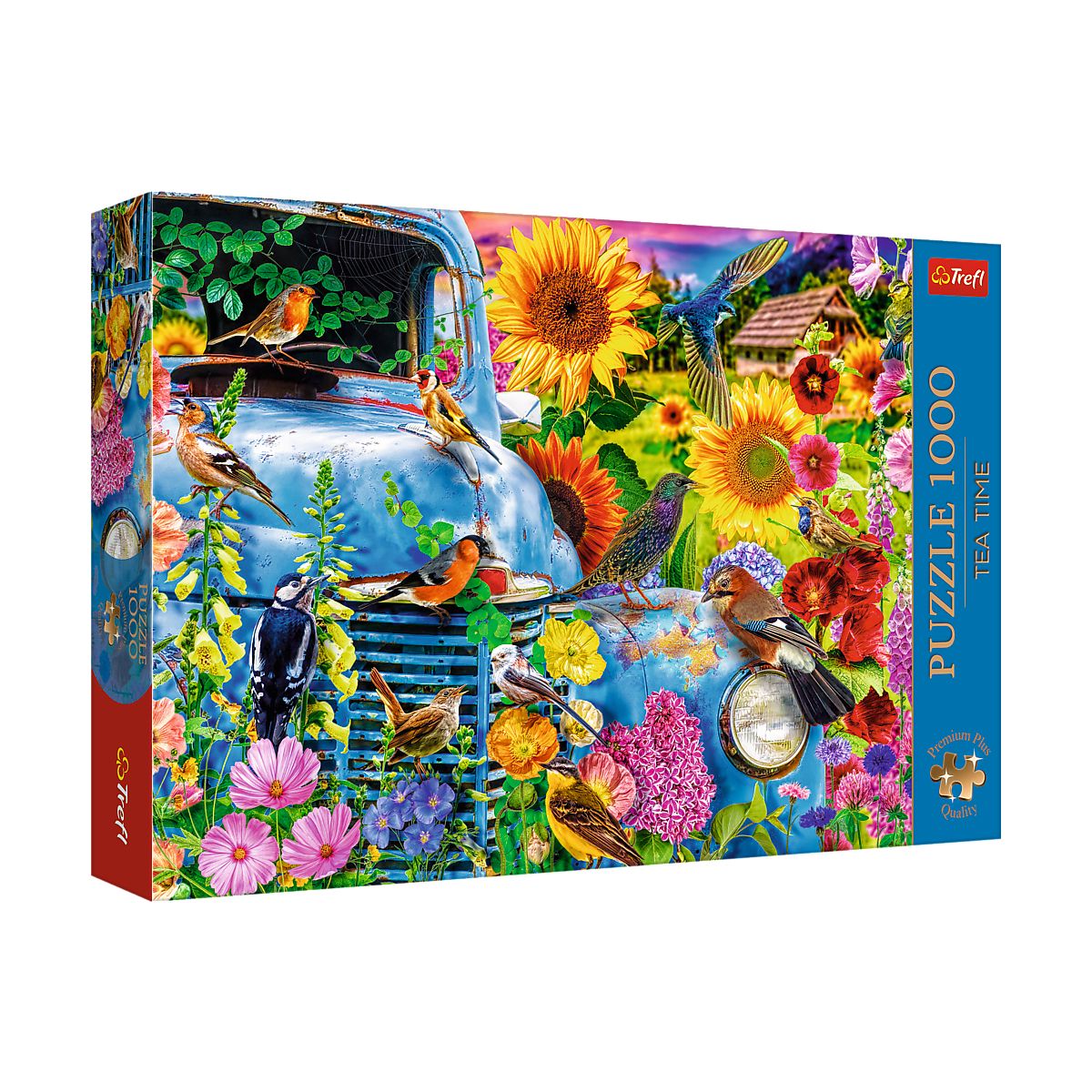 Puzzle Trefl Premium Plus Wiejska sielanka: Śpiewające Ptaki 1000 el. (10848)