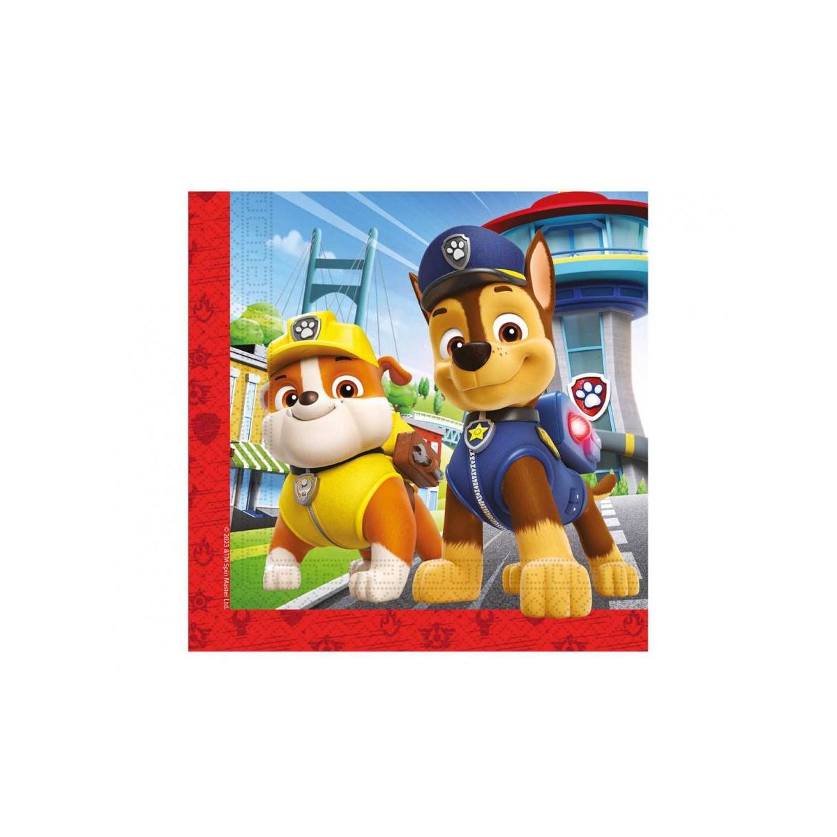 Serwetki Godan Paw Patrol Rescue Heroes mix papier [mm:] 330x330 (95599)