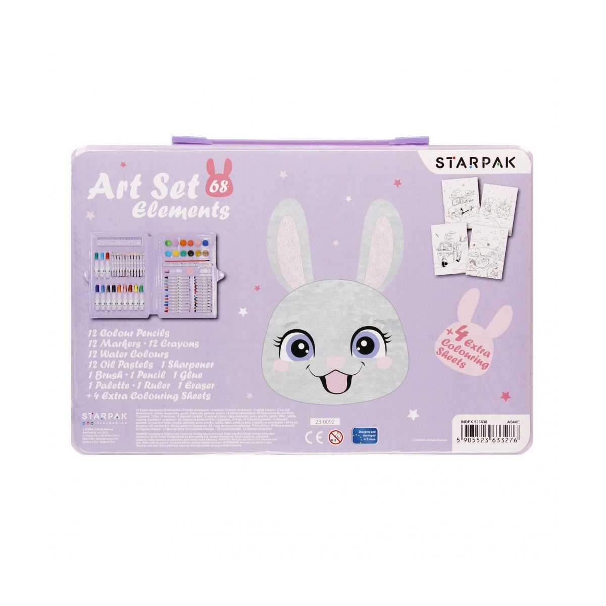 Zestaw plastyczny Starpak RABBIT (536638)