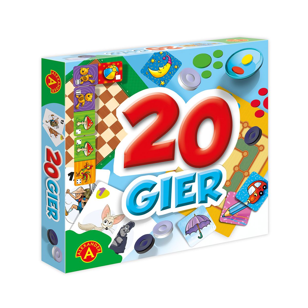 Gra edukacyjna Alexander 20 gier