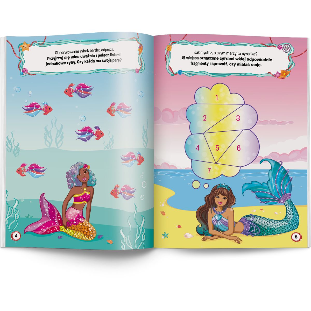 Książka dla dzieci Barbie ™ Dreamtopia. Świat syrenek Ameet
