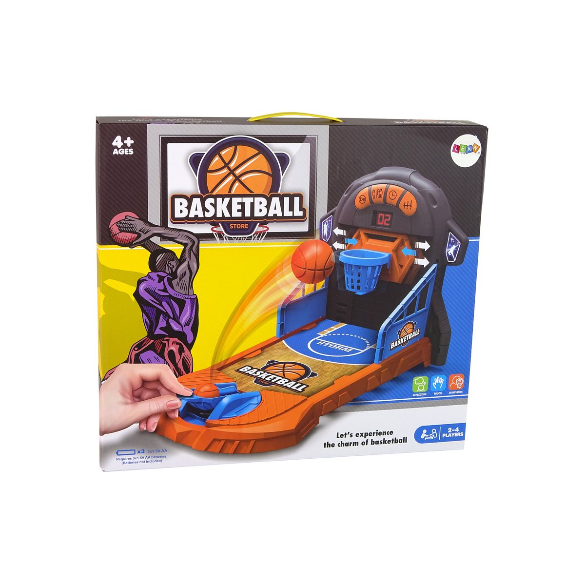 Gra zręcznościowa Lean mini koszykówka (13280)