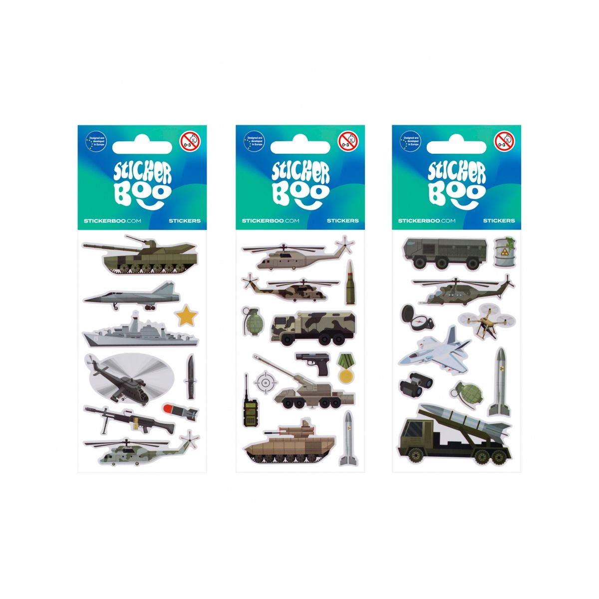 Naklejka (nalepka) Military Sticker Boo (534610)