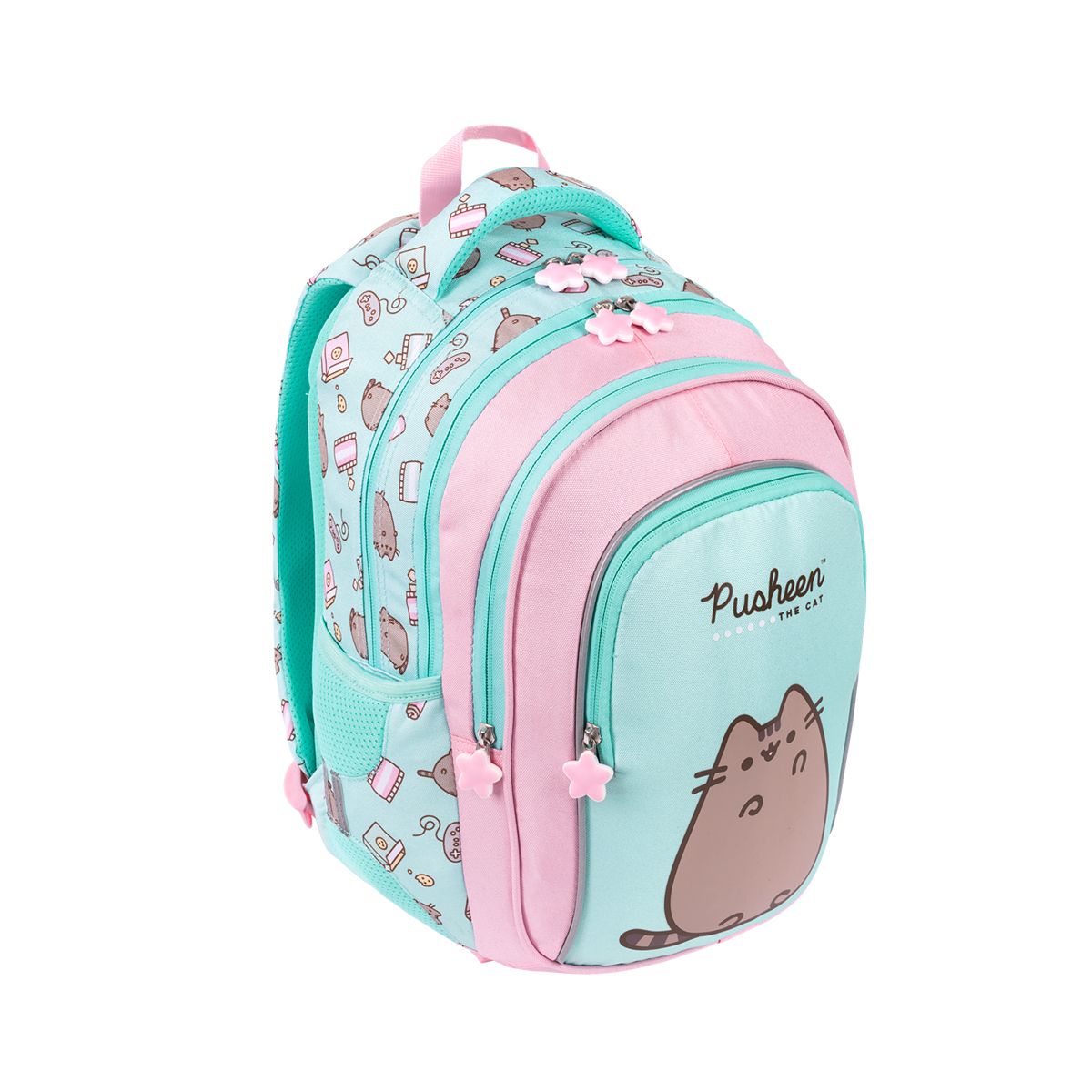 Plecak Bambino Pusheen MINT 5903235663178 4-KOMORY (BPL-58)