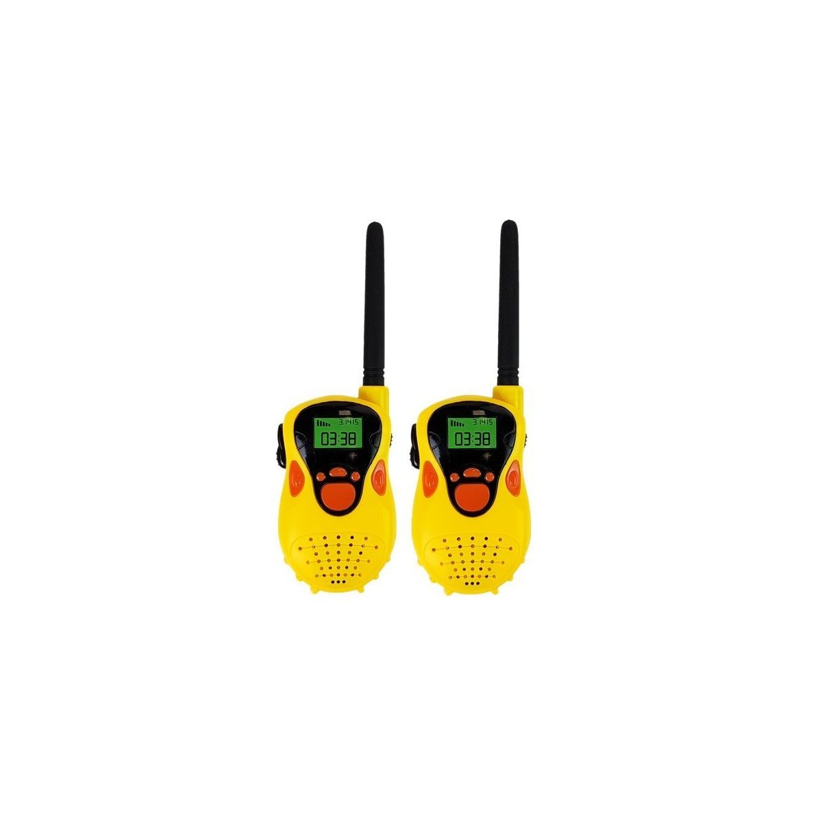 Walkie-talkie krótkofalówki 100m żółte Lean (7605)