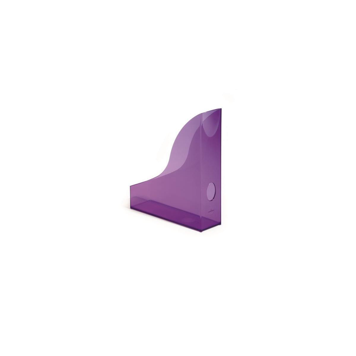 Pojemnik na dokumenty pionowy A4 fioletowy plastik [mm:] 78x320x 278 Durable (1701712992)