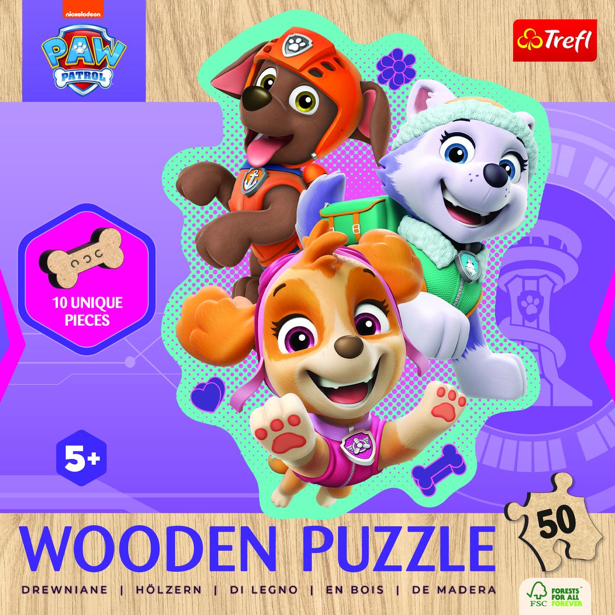 Puzzle Trefl Paw Patrol Wesoła gromadka piesków 50 el. (20258)