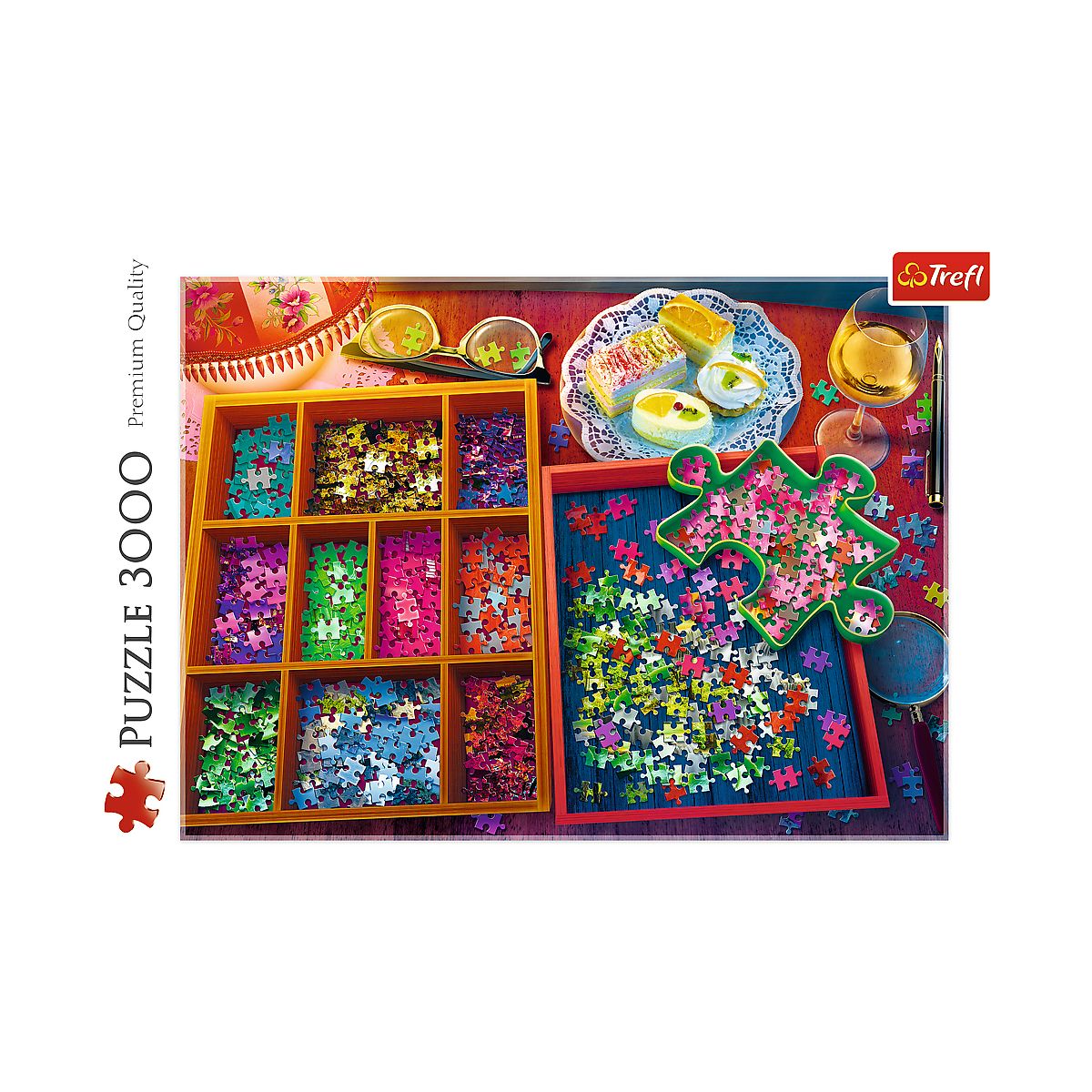 Puzzle Trefl Wieczór z puzzlami 3000 el. (33079)