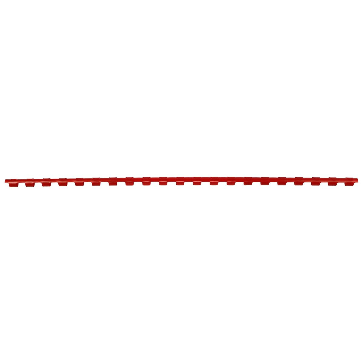 Grzbiety do bindowania A4 czerwony plastik śr. 6mm Titanum
