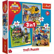 Puzzle Trefl 3w1 20, 36, 50 el. (34844)