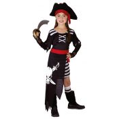 Kostium dziecięcy - Piratka z kapeluszem - rozmiar M Arpex (SD2944-M-5204)