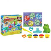Masa plastyczna dla dzieci zestaw żaba nauka kolorów mix Playdoh (F6926)