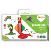 Plastelina Happy Color 10 kol. mix (HA 2110 K10)