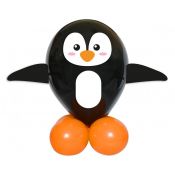 Balon gumowy Godan Zestaw Urocze Zwierzątka - Pingwin biało-czarny (GZ-UZPI)