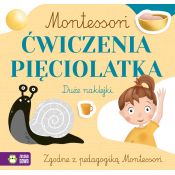 Książeczka edukacyjna Montessori. Ćwiczenia pięciolatka Zielona Sowa