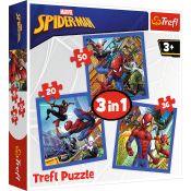 Puzzle Trefl Spiderman 3w1 3w1 el. (34841)