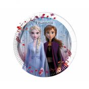 Talerz jednorazowy Godan Frozen 2 papier śr. 200mm 8 szt (93484)