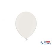 Balon gumowy Partydeco Party Deco BALONY STRONG PASTEL pastelowy 50 szt biały tytanowy (SB12P-008/50)