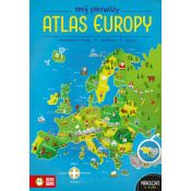 Książeczka edukacyjna Mój pierwszy atlas Europy Zielona Sowa