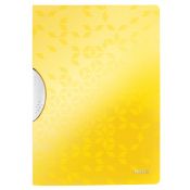Skoroszyt Wow ColorClip A4 żółty PVC PCW Leitz (41850016)