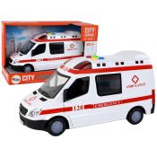 Ambulans Napęd Frykcyjny Dźwięki Światło Lean (15495)